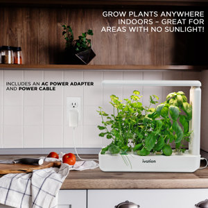 Ivation Herb Indoor Garden Growing Kit Reviews Wayfair